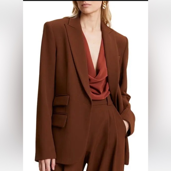 A.L.C. Mavis Brown Blazer - Picture 1 of 8